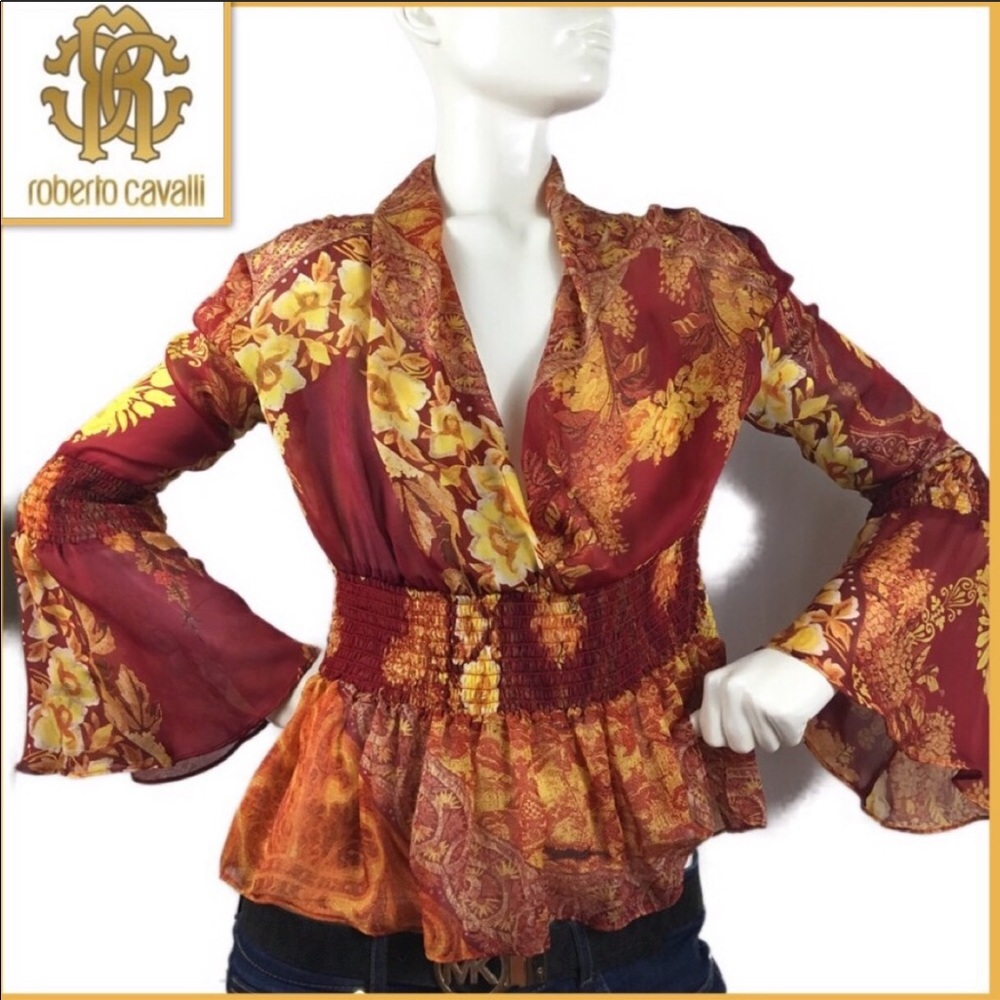Roberto Cavalli blouse 👚